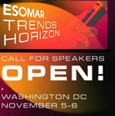 ESOMAR NA call for speakers